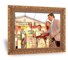 Caper Travel Felicitated with 'MP Tourism Award'